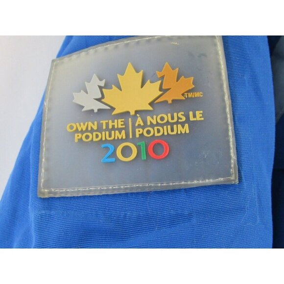 Vancouver Olympics 2010 Official BC Parks Services Jacket Rain Coat Womens Large - Picture 4 of 12
